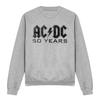 AC/DC Унисекс толстовка с логотипом 50 лет