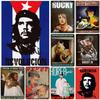 Vintage Che Guevara Be Realstic Metal Tin Signs Art Posters Plaque Bedroom Living Room Workshop Home Bar Decoration Wall Decor