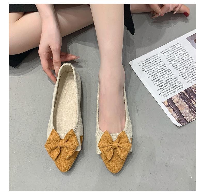 Женщины Девочки Твердые Большие Размеры Слипоны Плоские Мелкие Комфортные Повседневные Одиночные Туфли С Цветочным Принтом