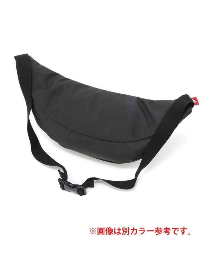 Shoulder Bag Fanny Pack Sweat Nylon [Chums] Men's