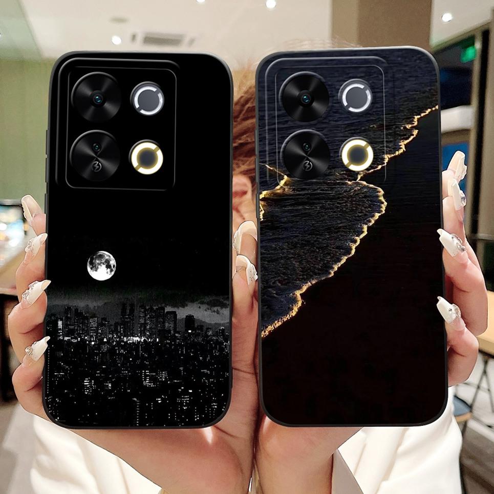 Роскошный Модный Чехол Для Itel P65 P671L Чехол Лунная Ночь Готическая Картина Чехлы Для Телефона Для ItelP65 P 65 Чехлы Мягкий Силикон