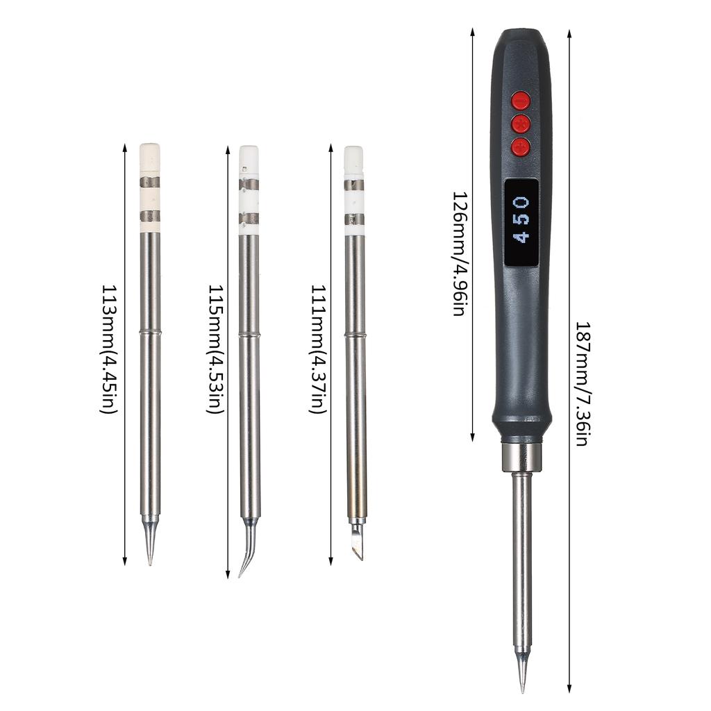 Паяльник T12P, 72 Вт, регулируемая цифровая паяльная станция, оборудование SH72, портативная домашняя электроника