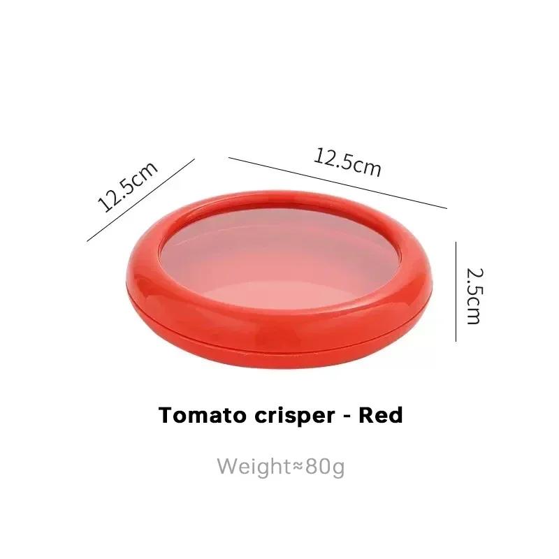 2024 Fruit Preservation Box Silicone Film Food Box Sealed Mini Refrigerator for Storage Vegetable Avocado Lemon Storage Box