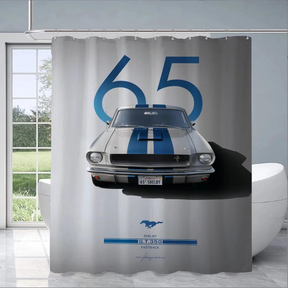 M-Mustang Автомобильные Шторы в Ванной Комнате Занавеска Душа Складная Перегородка Аксессуары Ванные Комнаты Спальни Дома Комнаты Quarto Дом Se