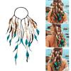 Elegant Feather Hair Accessory For Women Unique Hairpieces Cosplay Headwear For Long Short Curly Or Straight Hair