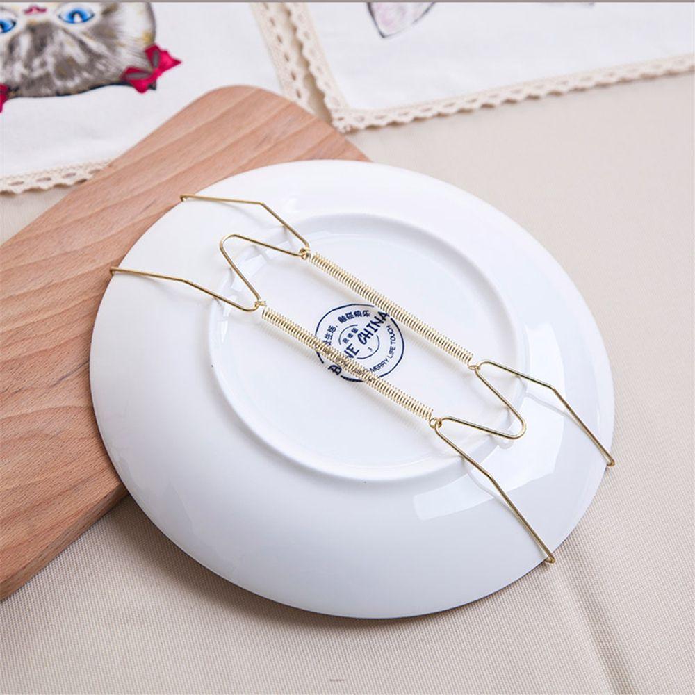 To 16" Home Decor Photo Frame Artwork Invisible Hook Wall Display Dish Spring Holder Plates Hanger