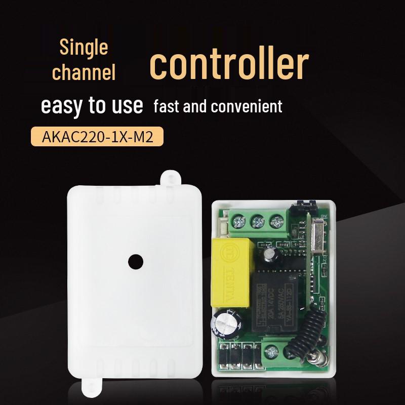 220V Smart RF Wireless Switch & White Egg 2-Key Remote Control