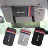 Car Sunglasses Organizer Bag Eyeglass Holder Glasses Storage Clip Accessories For Mercedes Benz W204 W124 W201 W202 W212 W220