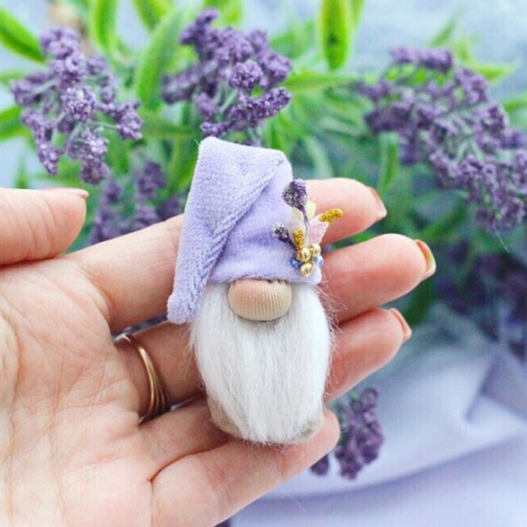 Весенняя брошь «Гном», супер милый миниатюрный декоративный зажим для свитера «Гном»
