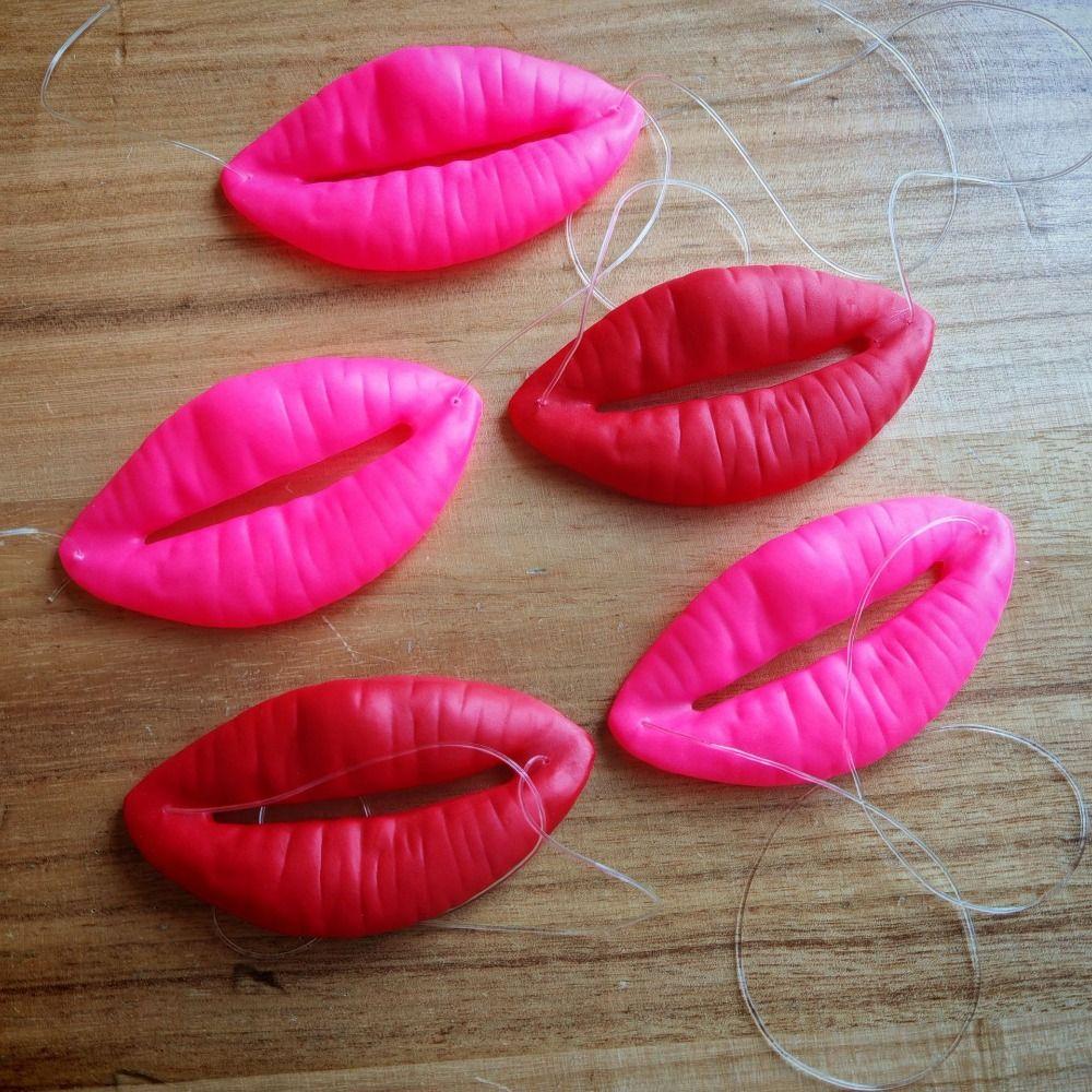 Thick Big Mouth Lips Props Prank Items Sausage Mouth Decor Big Lips Prank Toys April Fool's Day