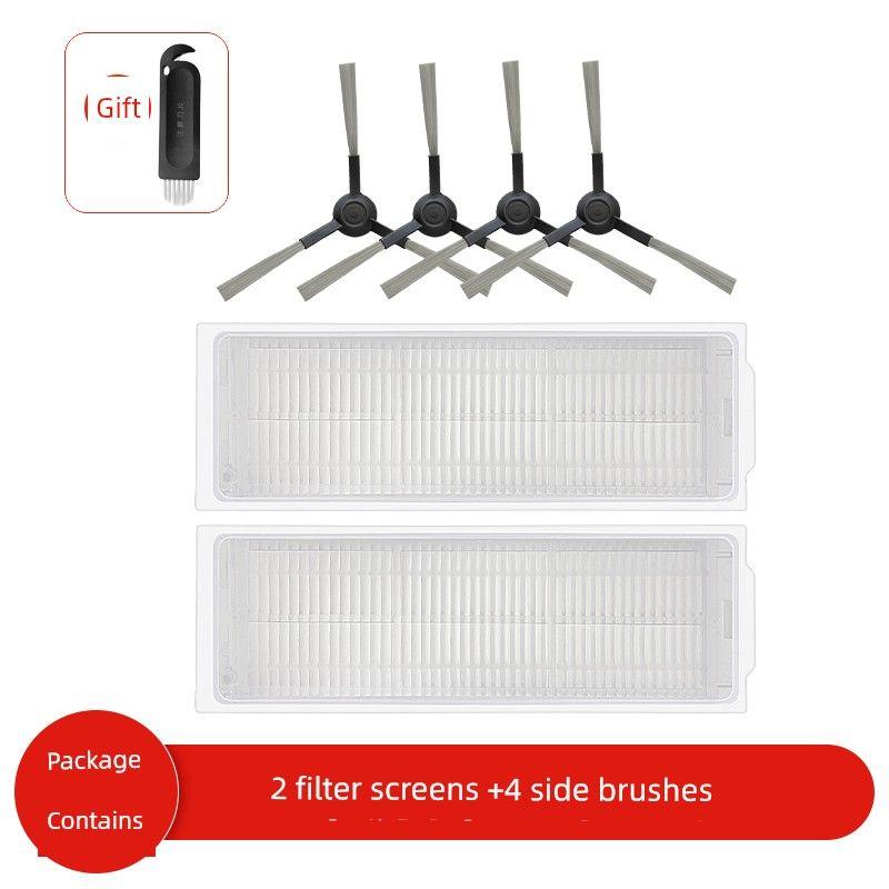 Suitable for Xiaomi MiJia Sweeping Mopping Integrated Robot Accessories Stytj02ym 3C Filter Screen Side Main Brush Rag Bracket
