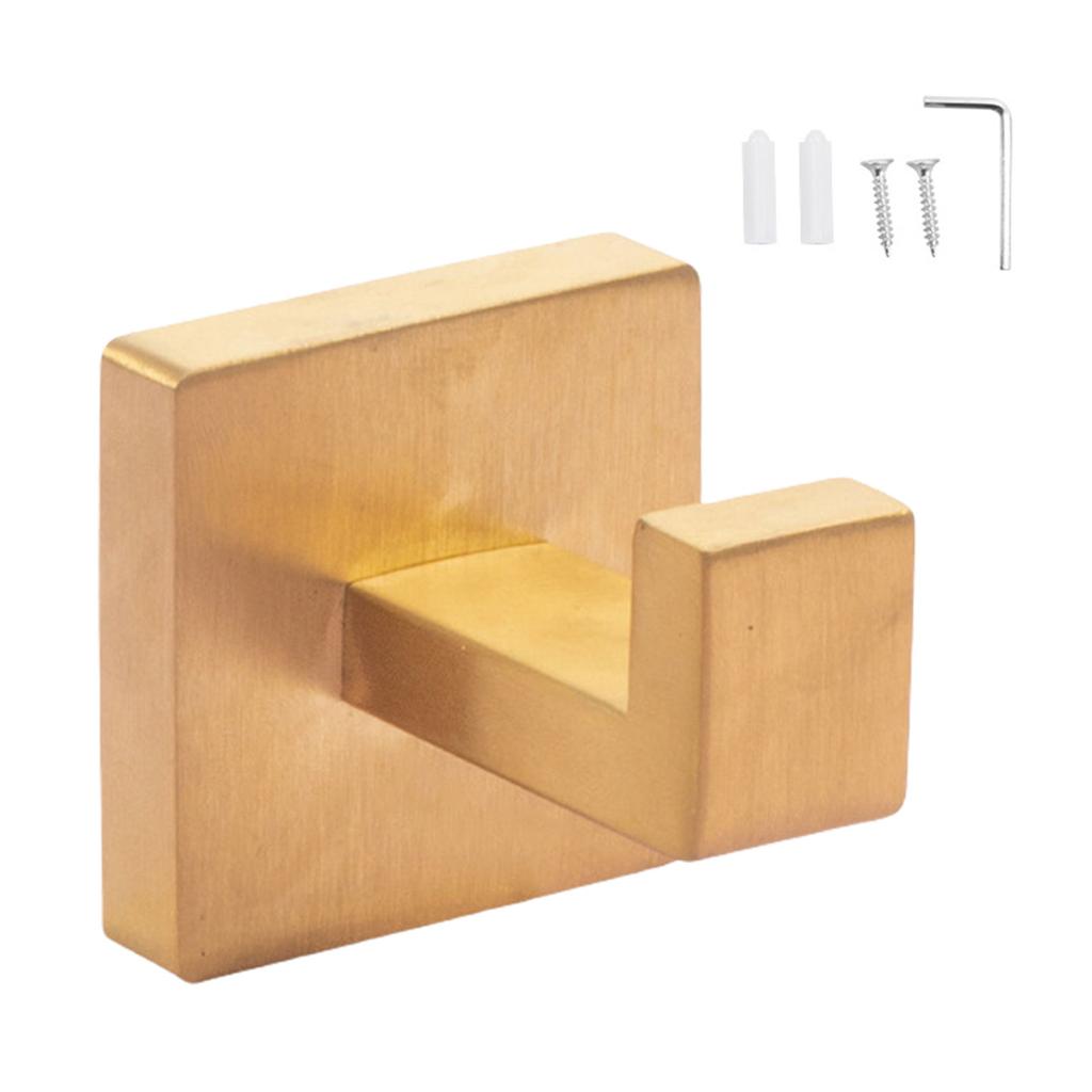 Multifunctional Stainless Steel Wall Hook for Shower Easy To Installion Support On Bathroom Door and Wall Decoration