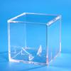Baseball Display Case UV Protection Acrylic Cube Baseball Holder Square Clear Supports Box for 9