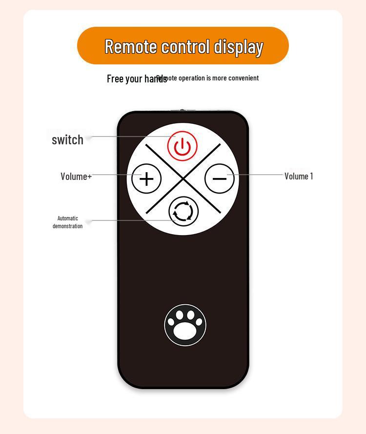 Игрушка Электрический Воробей для Кошек с Пультом Управления - Интерактивный Симулятор Крыльев для Самостоятельной Игры для Кошек