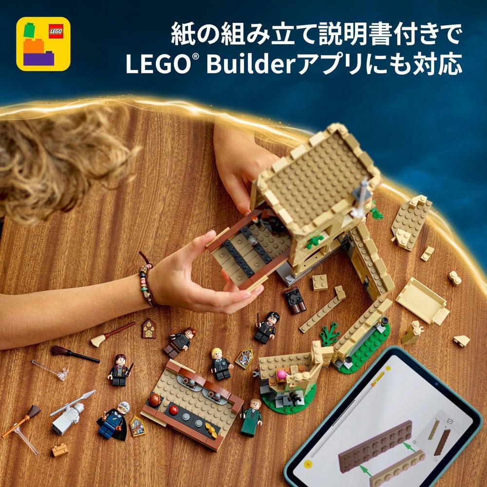 LEGO Harry Potter Hogwarts Castle Flying Lesson Building Set Toy for Kids Ages 9-11