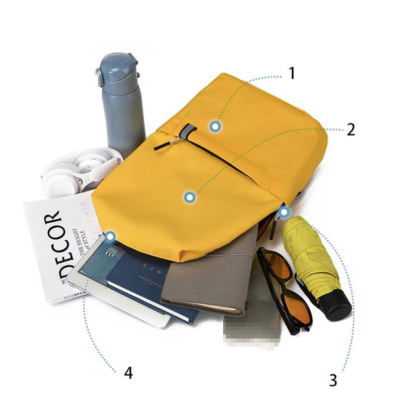 Портативный красочный рюкзак повседневный простой модный студенческий школьный рюкзак для отдыха на природе ночное отражение дорожная спортивная сумка