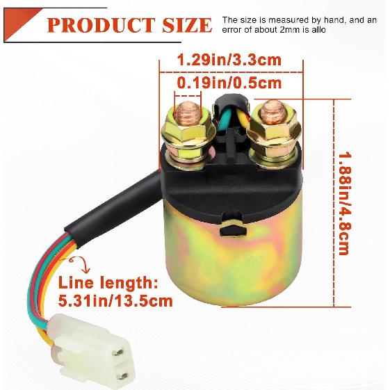 Реле соленоида стартера Rancher 420 для Honda TRX420 Rancher 420 2007-2014 TRX350 Rancher 350 2000-2006 TRX500 Foreman 500 2005- TRX500 Foreman