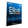Струны для электрогитары Elixir NANOWEB Super Light .009-.042#12002 [Оригинальный продукт, произведенный в стране]