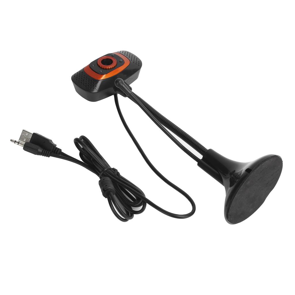 Computer Camera Video USB Webcam DriveFree 640 x 480 Pixels with External Microphone