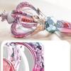 Electric Light-Up Rotate Fairy Wand Kids Girls Illuminating Princess Wand with Music Gradient Color Heart Colorful Light