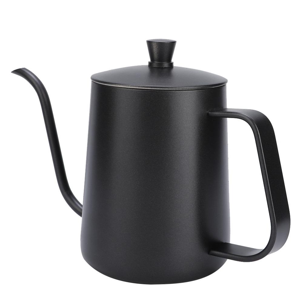 600ml Capacity Gooseneck Tea Kettle Long Narrow Spout Gooseneck Kettle Coffee Brewing