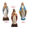 Virgin Mary Statue, Religious Figure, Blessed Catholic Sculpture, Resin Statue Figurine for Bedroom