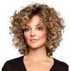 Synthetic Short Wigs for Women Afro Curly Wig Natural Fluffy Hair Daily Ladies Wig Cosplay Party Heat Resistant