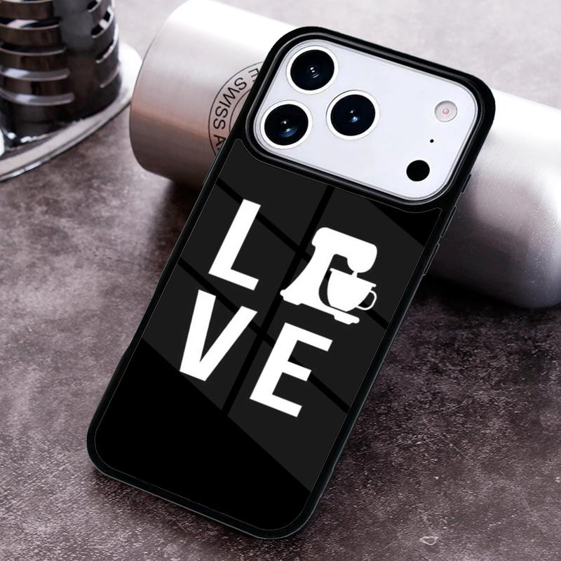 Чехол для телефона с принтом 'Люблю печь Шеф-нож' для iPhone 17 16 15 Pro Max Air 14 13 12 11 Plus Ударопрочный Capa Чехол