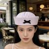 Y2K Navy Hat JK Painter Hat Fashion Stripe Sailor Hat  Cosplay