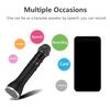 3 в 1 Bluetooth-совместимый динамик Ручной беспроводной микрофон для караоке пения и записи