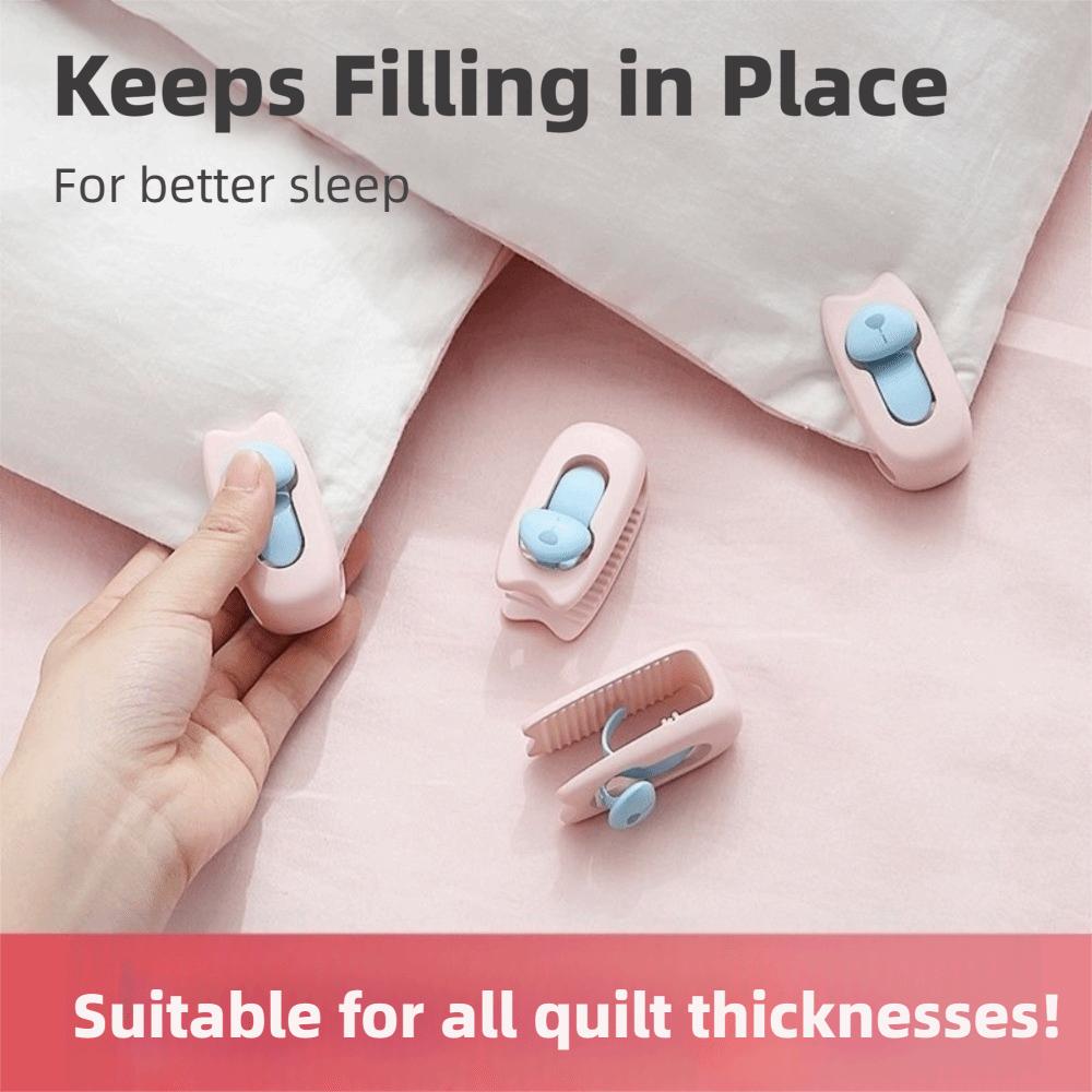 6Pcs Nonslip Quilt Clip No Damage Design Quilt Fasteners Duvet Clips Curtain fixation