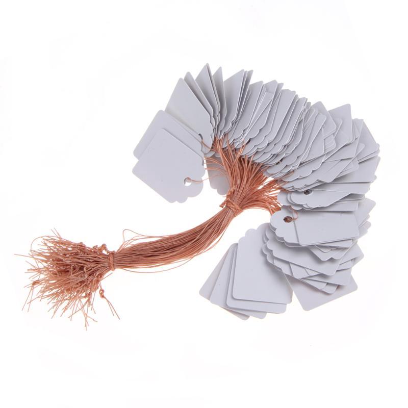 100 шт. 3,6*2,5 см Пластиковые бирки для растений Подвесная бирка Сад Цветочный горшок Рассадные горшки Многоразовые кашпо Цветочная бирка Маркер