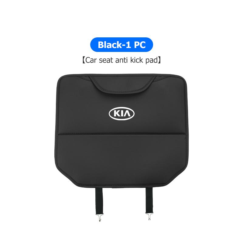 Car Seat Backrest Protection Anti-kick Pad Seat Back Organizer Storage Bag Auto Accessories For KIA Stinger Optima Cerato Soul wscap11