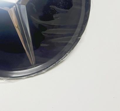 3D Mirror HJYJ6 Grill Badge Front Embelm For Viano W205 W212 W213 W204 ML W166 CLA C117 A W176 W177 C W204 E GLK X204 GLA GLC SLC GLE