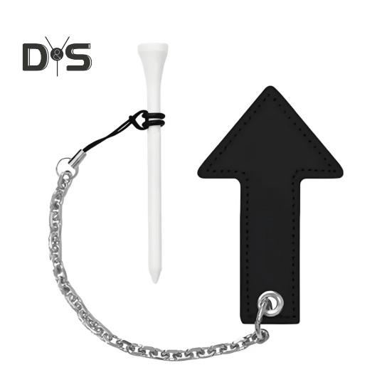 Т-образные клюшки для гольфа с цепью, высокая устойчивость, компактный дизайн, легко носить с собой, прочные клюшки для гольфа, аксессуары для обучения замаху в гольфе