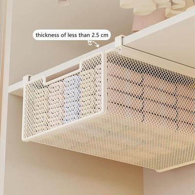 Подвесной органайзер для нижнего белья, Выдвижная корзина-ящик, Выдвижной органайзер под полку