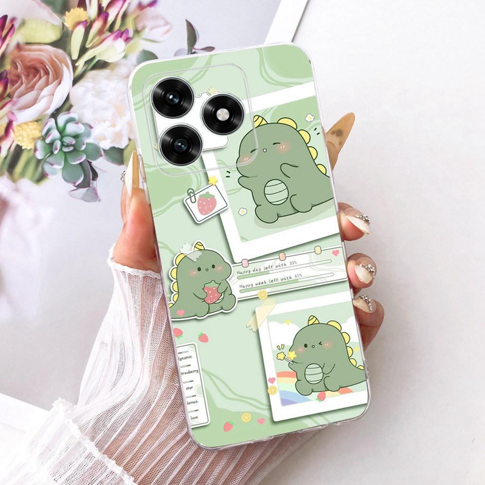 Case For Honor X5C Plus Cover Transparent Luxury Cute Cat Fashion Butterfly Cool Painted Casing For Honor X5cPlus
