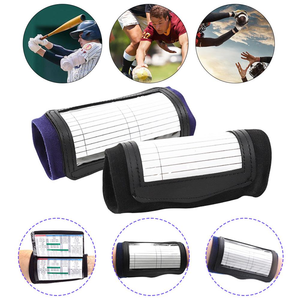 Football Play Wristbands Football Wristbands QB Wristband Quarterback Playbook Wristband for Football Baseball Softball