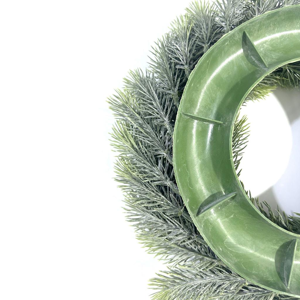 Имитация зеленых растений, искусственные сосновые иголки, поддельные венки, подвеска на дверь дома в виде сосновой шишки для рождественской вечеринки