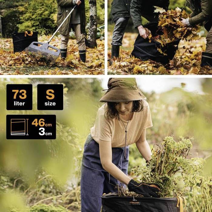 Sac de jardinage - Ergo - 73 L - Résistant à l'eau - Pliable - Poignées robustes