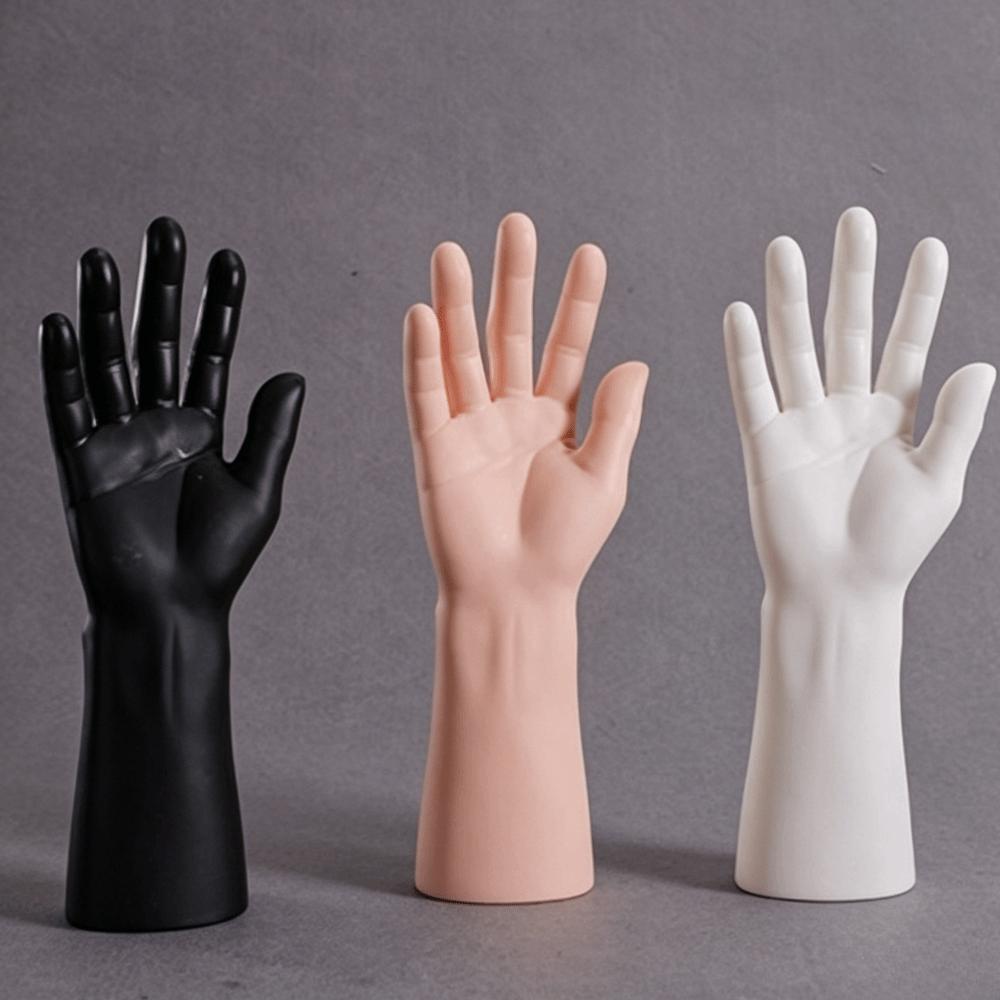 Standing Mannequin Hand Realistic Ring Display Prop Hand Display Stand  Window Display