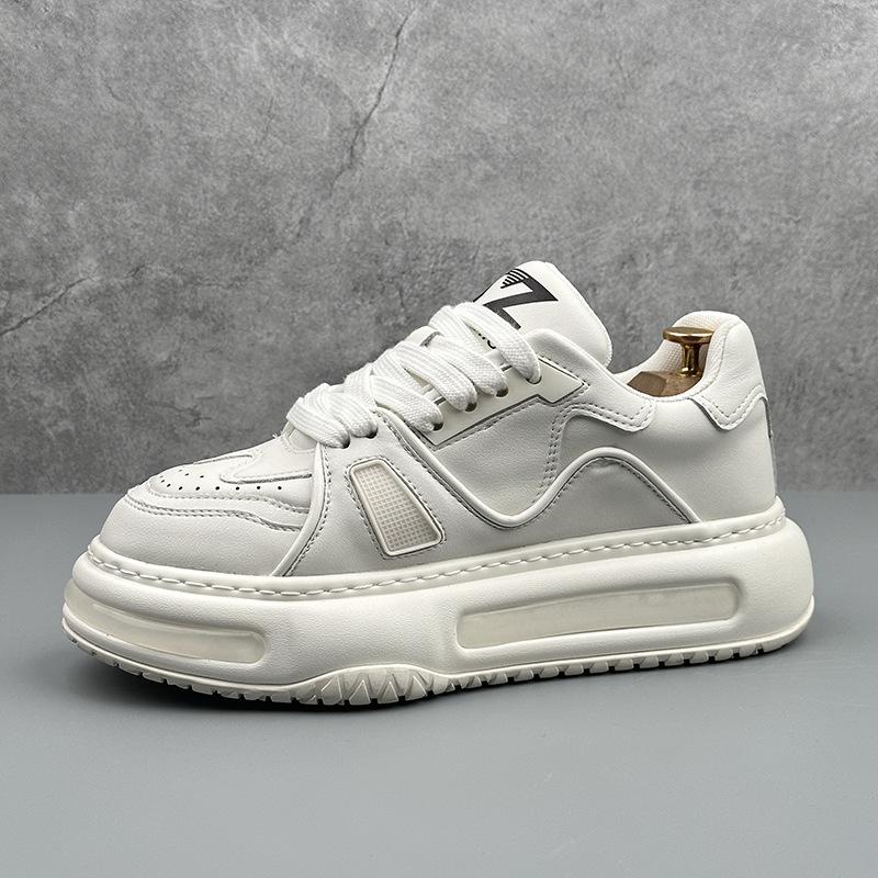 Модные новые классические мужские туфли на толстой подошве с увеличенной высотой, простые модные повседневные туфли, удобные на мягкой подошве, износостойкие спортивные туфли