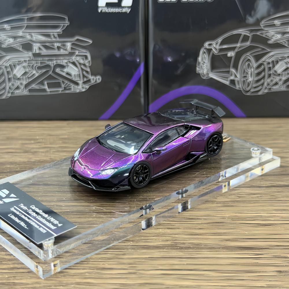 ABBU1 Findclassically 1:64 LP610 extreme modification Diecast Model Car