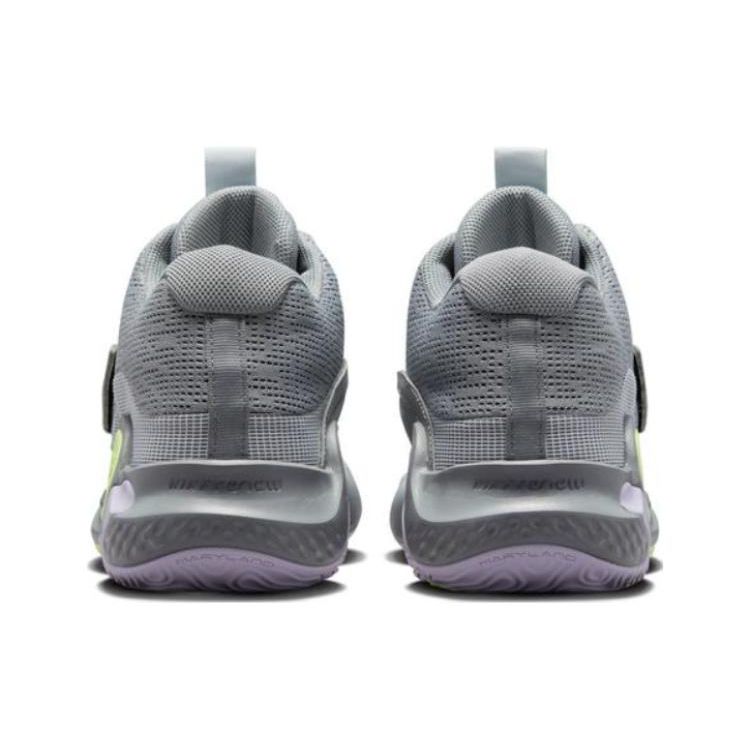 Nike KD Trey 5 X EP Particle Grey Lilac Мужские кроссовки Violet-Frost Football-Grey DJ7554-012