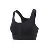 Li Ning Comfortable High Support Stretch Quick Dry Sports Bra Women Underwear Black AUBU036-5