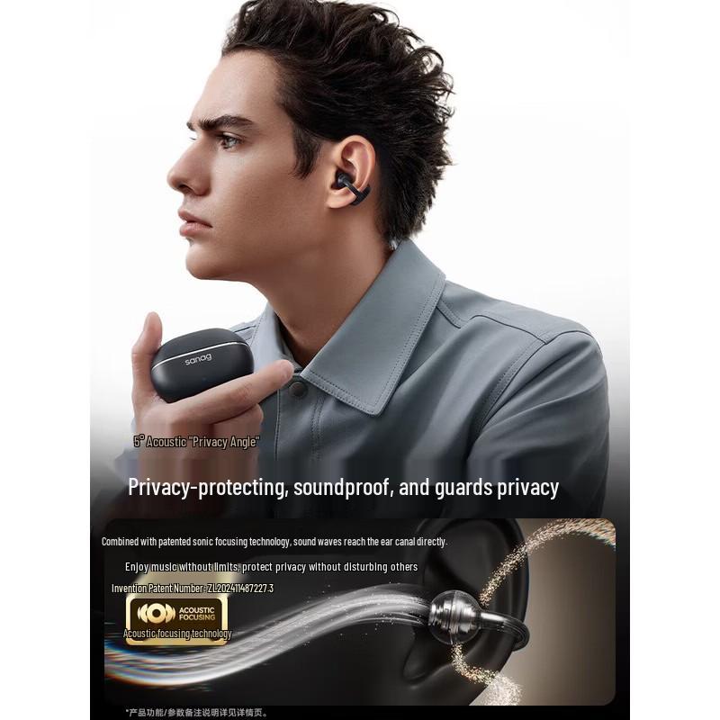 SANAG Z50 Ultra Клипсовые открытые Bluetooth спортивные наушники