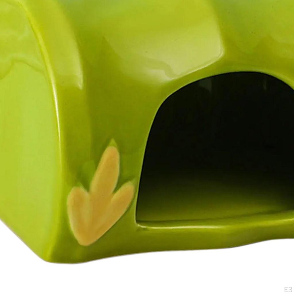 Керамический домик-кровать для хомяка, маленькое животное для сна, для шиншилл, песчанок, крыс