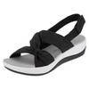 2024 New Casual Sandals Thick Sole Women's Shoes Large 35-43 Sandals Women's Roman Simple Fish Mouth