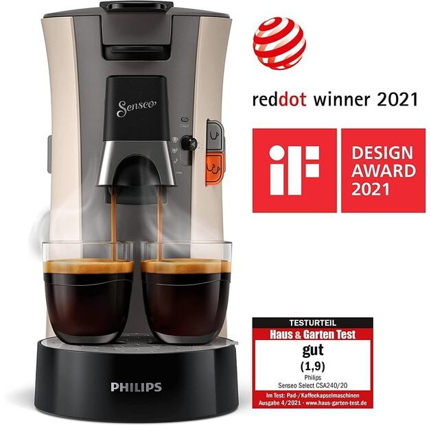 Capsule Coffee Machine Philips CSA240/30 Senseo Select Beige