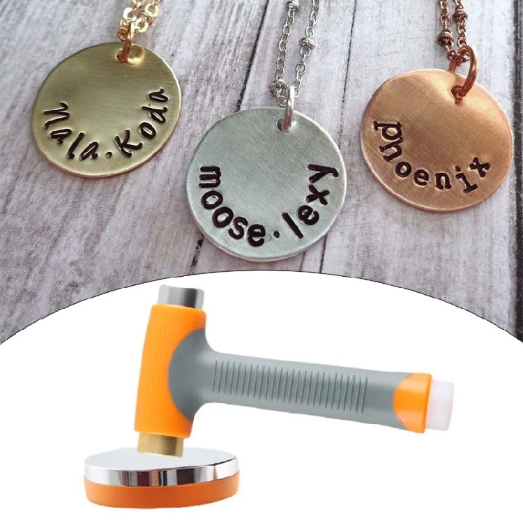 Закаленная наковальня для изготовления ювелирных изделий Практичный металлический молоток Инструмент для штамповки ювелирных изделий Профессиональное штамповочное оборудование